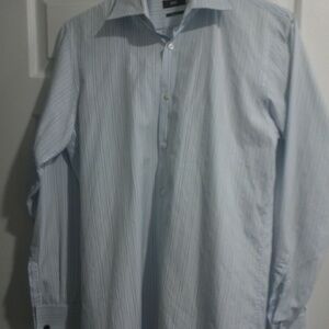 BOSS HUGO BOSS REGULAR FIT FRENCH CUFF DRESS SHIRT SIZE 15 1/2-33